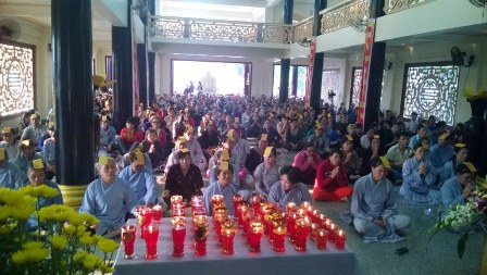 CHÙA HUỆ MINH TỔ CHỨC LỄ CÚNG SAO HỘI ĐẦU NĂM NĂM BÍNH THÂN