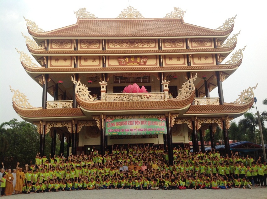 CHÙM ẢNH NGÀY TU HỌC THỨ 2 TẠI CHÙA HUỆ MINH