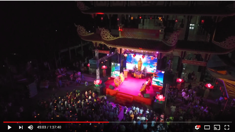 Đêm Hội Hoa Đăng Vía Phật A Di Đà Chùa Huệ Minh Đêm Hội Hoa Đăng Vía Phật A Di Đà Chùa Huệ Minh