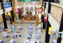 Thông báo khóa tu niệm Phật và khóa kễ lạy Ngũ Bách Danh