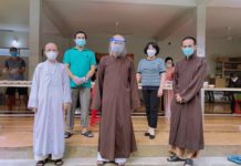 Bếp cơm nghĩa tình tại chùa Huệ Minh Bếp ăn nghĩa tình chùa Huê Minh