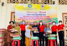Trao tặng 200 phần nhân mùa Phật Đản PL: 2566 – DL 2022