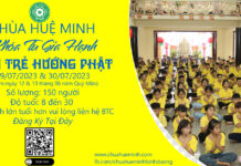 Khóa tu tuổi trẻ gia hạnh kỳ 3/2023 “Tuổi Trẻ Hướng Phật” Khóa tu tuổi trẻ gia hạnh kỳ 3/2023 “Tuổi Trẻ Hướng Phật”