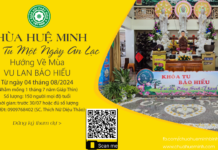 Khóa Tu Một Ngày An Lạc Hướng Về Mùa VU LAN BÁO HIẾU 2024 Khóa Tu Một Ngày An Lạc Hướng Về Mùa VU LAN BÁO HIẾU 2024