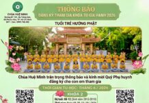 Đăng ký Khóa Tu Gia Hạnh 2026 – khóa 2